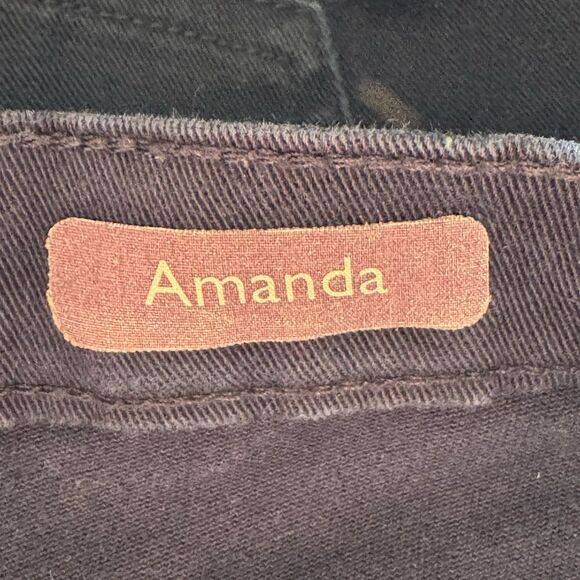 Gloria Vanderbilt Blue Straight Leg Jeans Amanda Style 14 - Picture 5 of 7